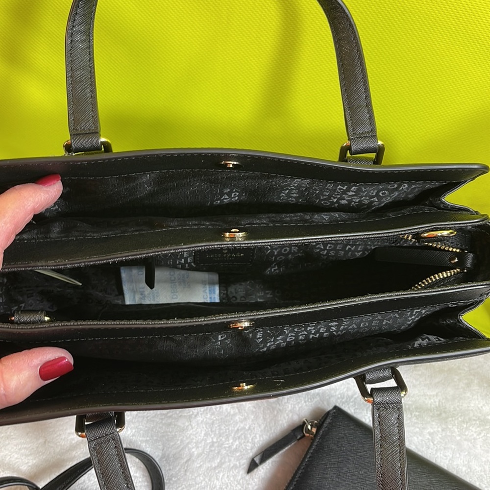 ♠️KATE SPADE♠️ “Laurel Way” Black Bag - NWT - Picture 5 of 17